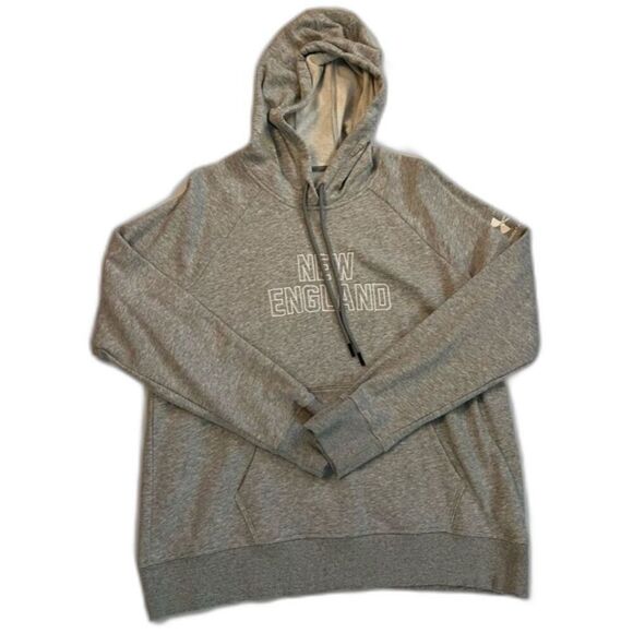 Under Armour Other - Under Armour Men’s Gray “New England” Hoodie